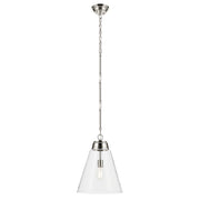 Marsailli 16" Pendant in Polished Nickel