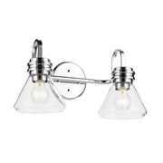 Farum 2-Light Bath Vanity Light in Chrome