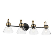 Farum 4-Light Bath Vanity Light in Black
