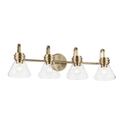 Farum 4-Light Bath Vanity Light in Champagne Bronze