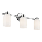 Shae 3-Light Bath Vanity Light in Chrome