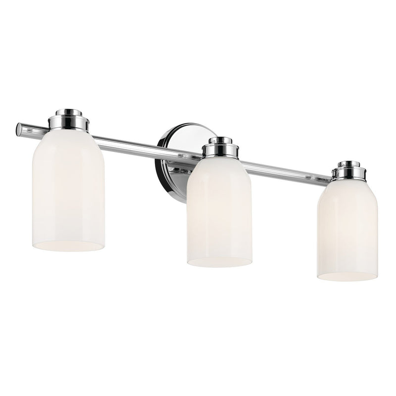 Shae 3-Light Bath Vanity Light in Chrome