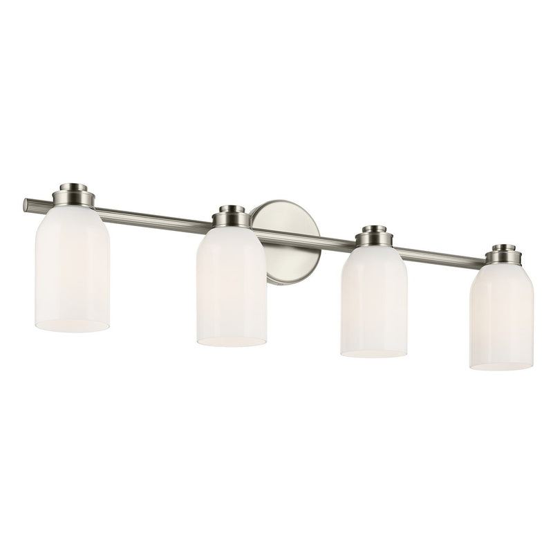 Shae 4-Light Bath Vanity Light in Brushed Nickel