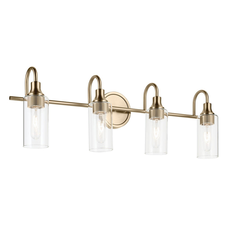 Kavi 4-Light Bath Vanity Light in Champagne Bronze
