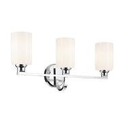 Gioe 3-Light Bath Vanity Light in Chrome