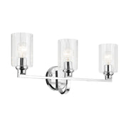 Gioe 3-Light Bath Vanity Light in Chrome