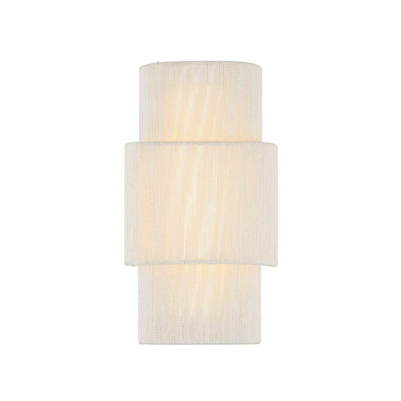 Balthazar Wall Sconce in Natural Abaca