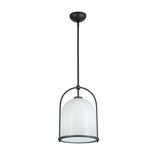 Dahlia 11.5" Bell Pendant in Black