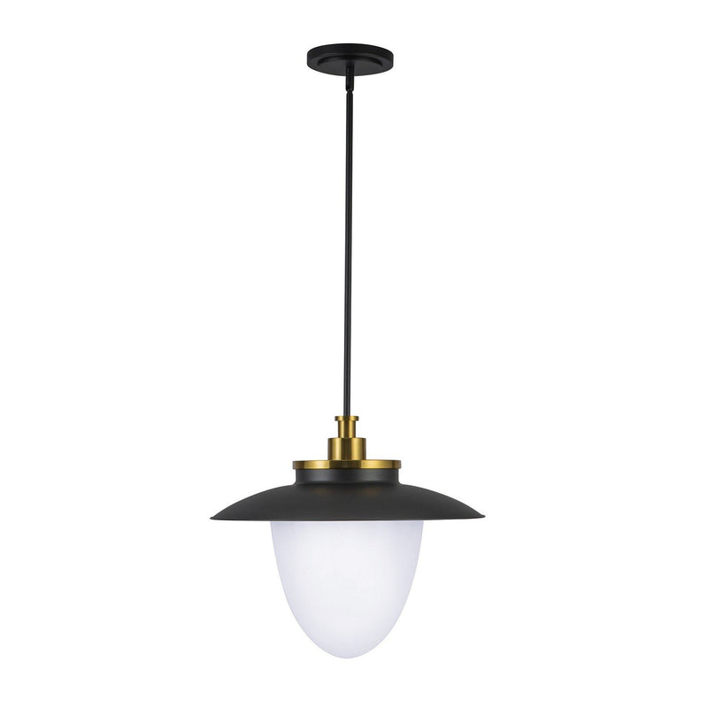 Dahlia 20" 3-Light Dome Pendant in Brushed Brass