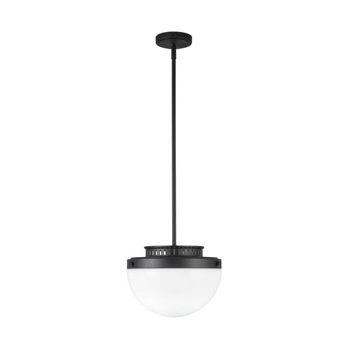 Dahlia 12" Globe Pendant in Black