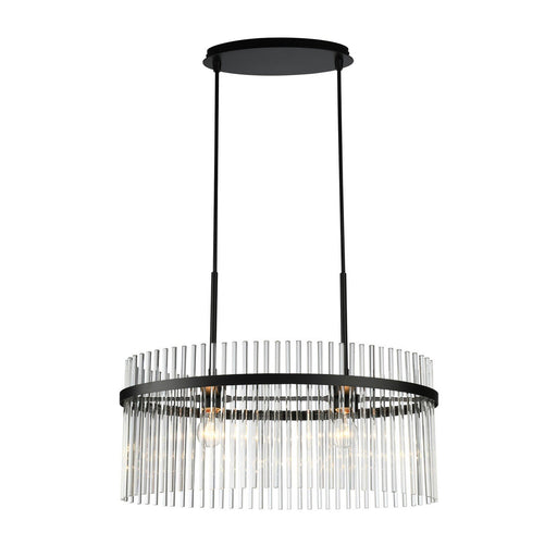 Ava 2-Light Pendant in Black