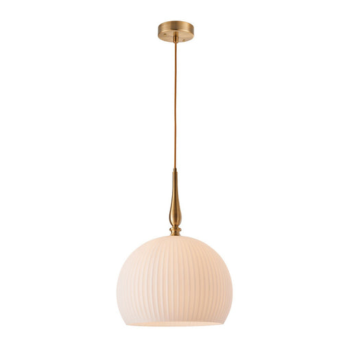 Kate Mini Pendant in Brushed Brass
