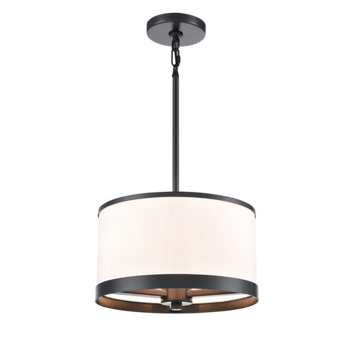 High Street 3-Light Pendant in Black