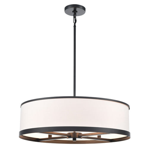 High Street 24" 4-Light Pendant in Black