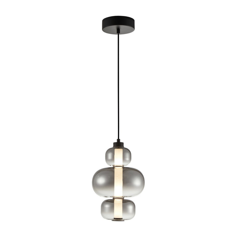 Astra LED Mini Pendant in Black