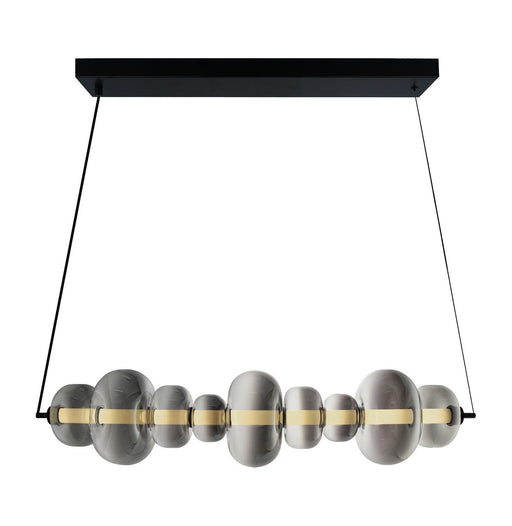 Astra LED Linear Pendant in Black