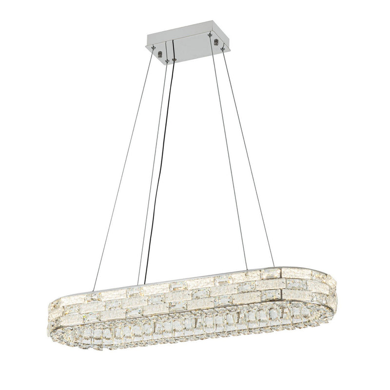 Elegance 47" LED Linear Pendant in Chrome