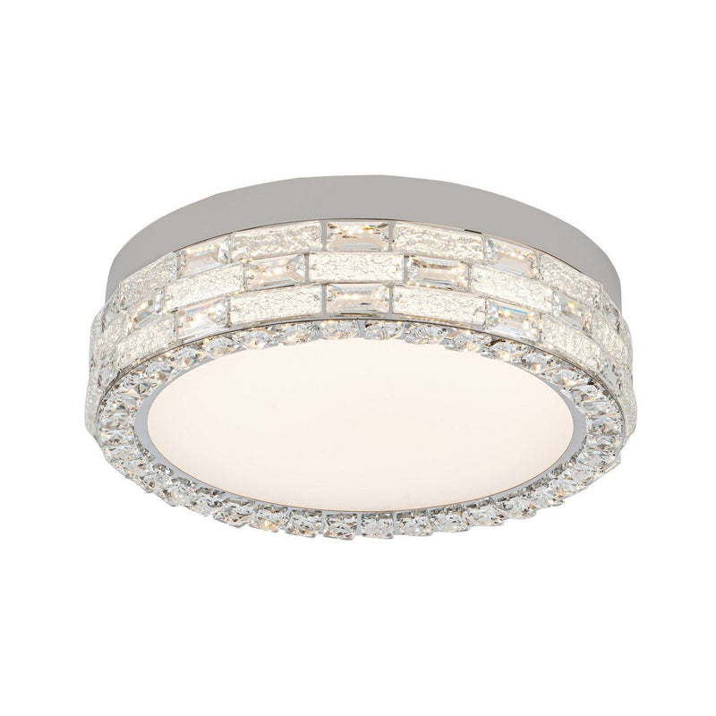 Elegance 16" LED Flush Mount in Chrome