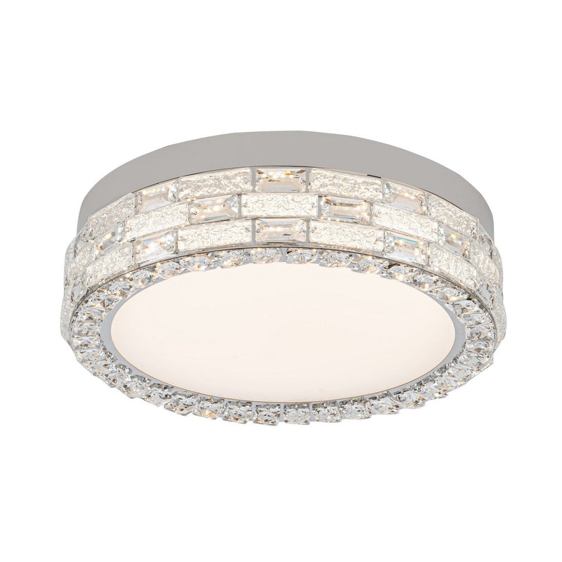 Elegance 20" LED Flush Mount in Chrome