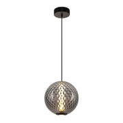 Celeste LED Globe Pendant in Smoke