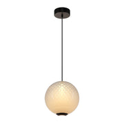 Celeste LED Globe Pendant in White