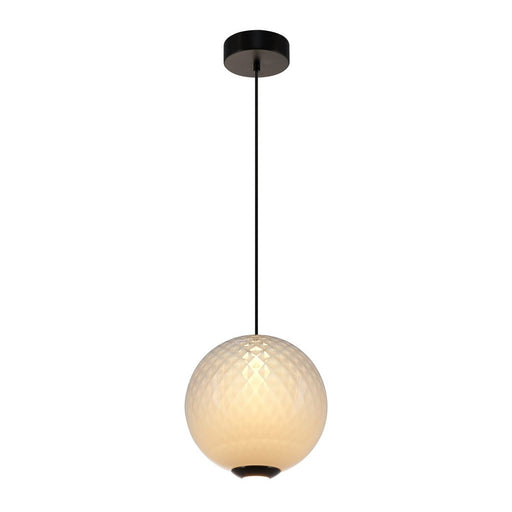 Celeste LED Globe Pendant in White