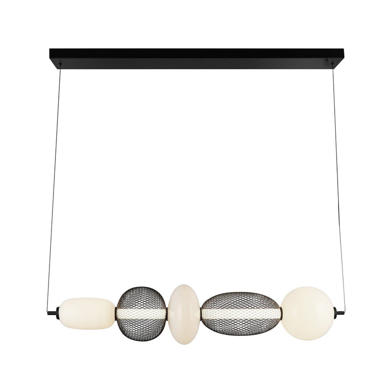 Ace LED Linear Pendant in Black
