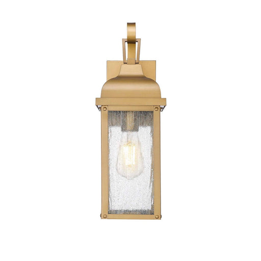 Madrid 23" Outdoor Wall Lantern in Weathered Brass