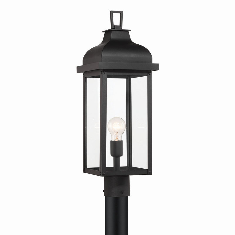 Madrid Outdoor Post Light in Black