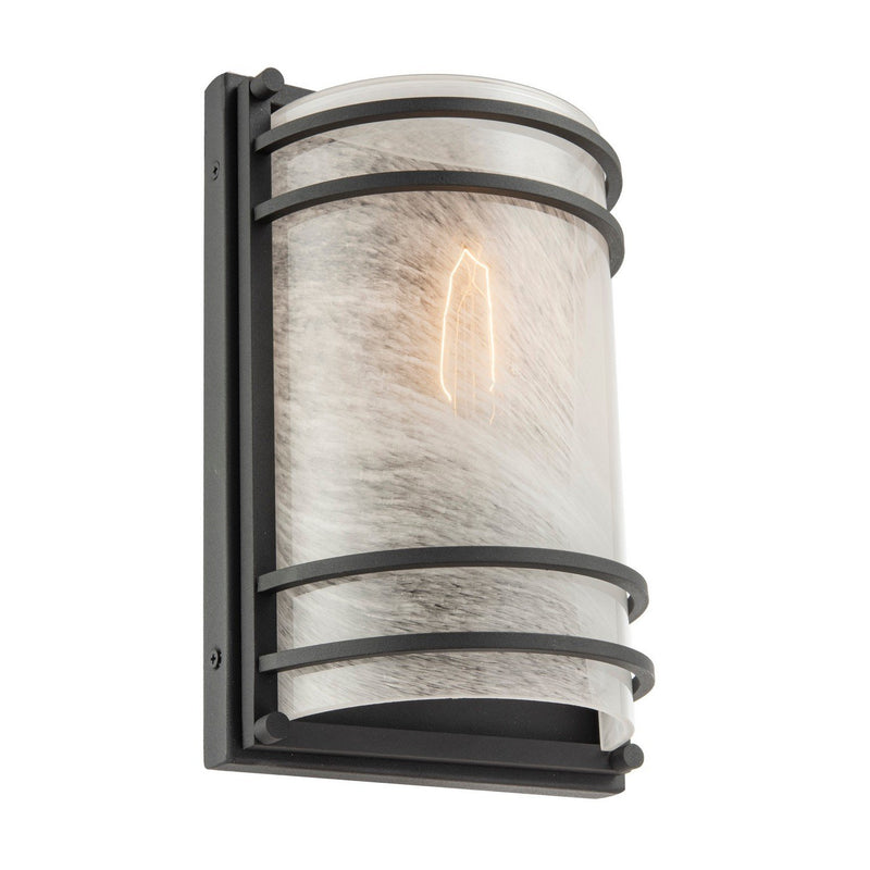 Keswick Small Outdoor Wall Sconce in Black