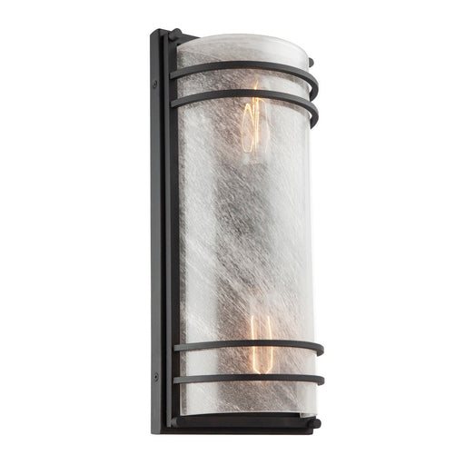 Keswick Large Outdoor Wall Sconce in Black