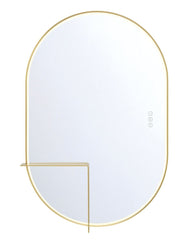 Linden 24" x 36" LED Vanity Mirror in Gold