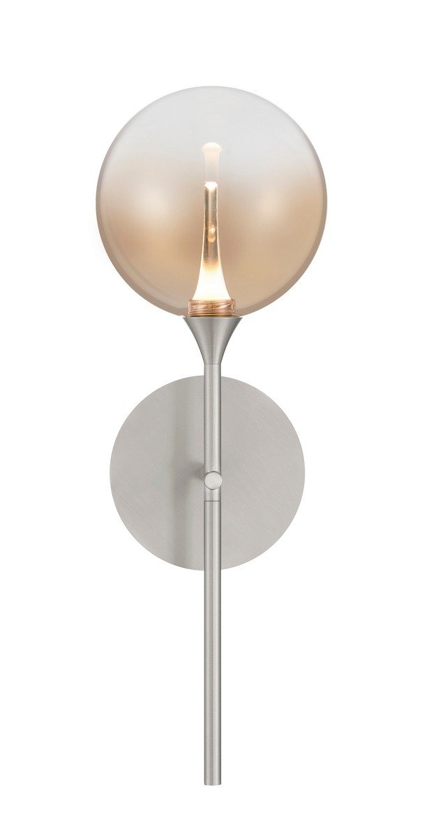 Iissa 19" Wall Sconce in Satin Nickel