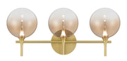 Iissa 3-Light 23.6" Vanity Light in Gold