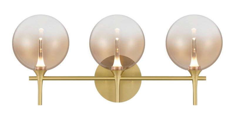 Iissa 3-Light 23.6" Vanity Light in Gold
