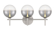 Iissa 3-Light 23.6" Vanity Light in Satin Nickel