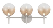 Iissa 3-Light 23.6" Vanity Light in Satin Nickel