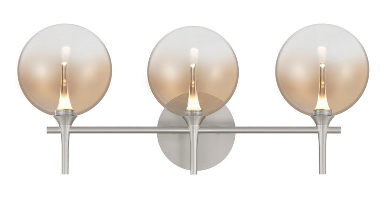 Iissa 3-Light 23.6" Vanity Light in Satin Nickel