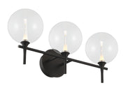 Iissa 3-Light 23.6" Vanity Light in Matte Black