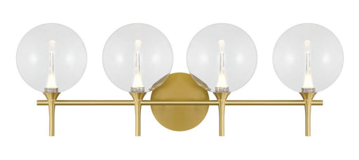 Iissa 4-Light 29.5" Vanity Light in Gold