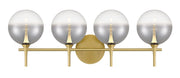 Iissa 4-Light 29.5" Vanity Light in Gold