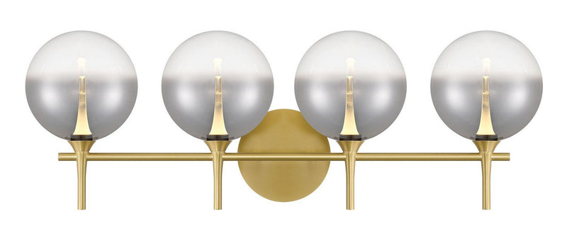 Iissa 4-Light 29.5" Vanity Light in Gold