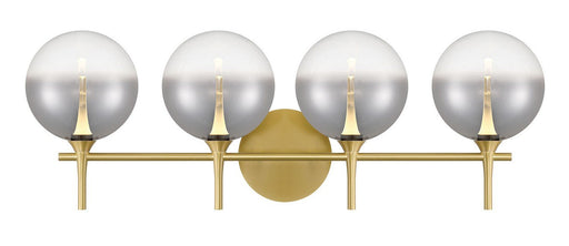 Iissa 4-Light 29.5" Vanity Light in Gold
