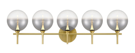 Iissa 5-Light 35.4" Vanity Light in Gold