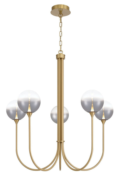 Iissa 5-Light 34" Chandelier in Gold