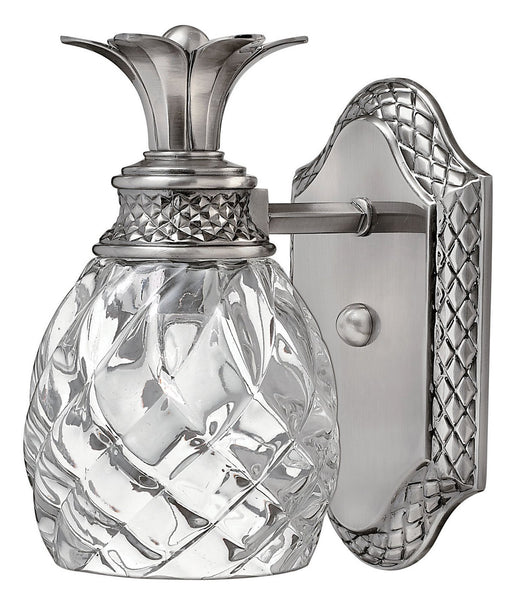 Plantation Bath Sconce in Polished Antique Nickel
