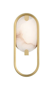 Noga 11" Bath Sconce in Gold