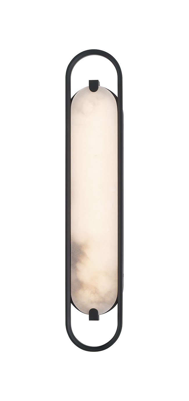 Noga 24" Bath Vanity Light in Matte Black