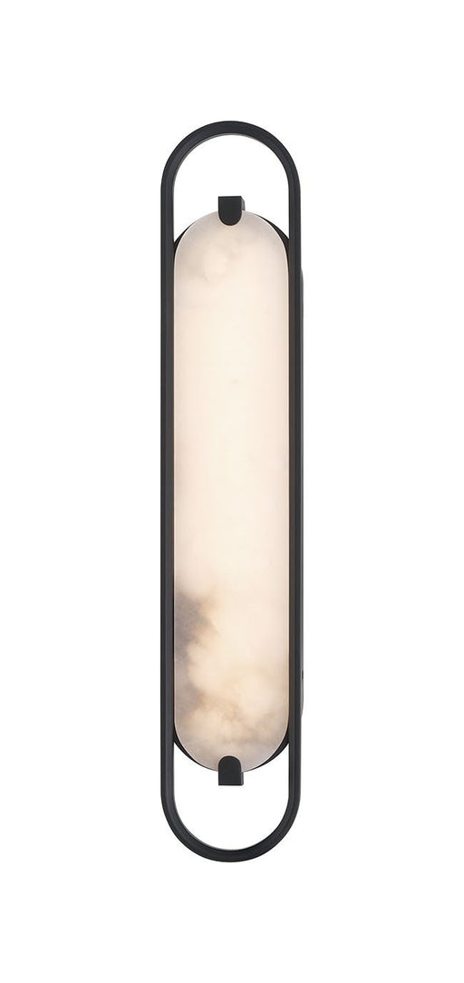 Noga 24" Bath Vanity Light in Matte Black
