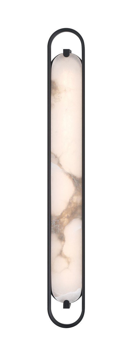 Noga 36" Bath Vanity Light in Matte Black